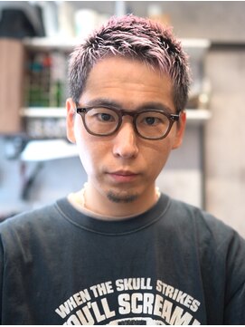 ラル(Lull) 【ベリーショート×ムラサキシャンプー仕上げ】セルフカラー