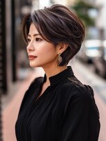 アルトリスト(Altruist Aging×HAIR&SPA)&nbsp;☆オリーブグレーココアベージュ小顔クラゲヘアー/黒髪/髪質改善