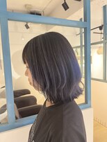 ラソニシカサイ(Lazo nishikasai)&nbsp;ブルーグレーミックスミディ