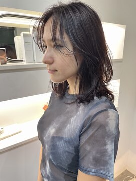 エダメ(EDAME) ナチュラルブラウンにふんわり色っぽレイヤー◯