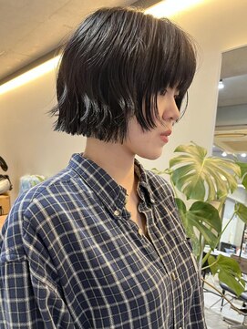 ナループロアボタン(Nalu pu loa BOTAN) ミニボブ/ショートボブ/ぱつっとボブ/海外ボブ