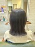 カット＋カラー話題のトステア配合全体染め推奨☆