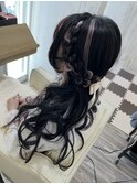 ヘアアレンジ　ヘアセット