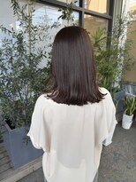 リールヘアー 大野城店(rire hair)&nbsp;ミディアムヘア/オリーブブラウン