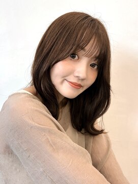 ガーデントウキョウ(GARDEN Tokyo) 【肌なじみ◎外ハネくびれミディアムレイヤー】