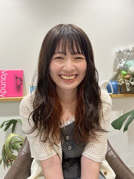 ユウズ(Yuu's) インナーカラー/セミロング/大濠公園/港町/荒戸/大手門