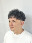 20代30代◎短髪スパイキーパーマで男前ツイスパ