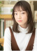 ★シースルーバング美髪姫カットレイヤーミディアム20代30代★1