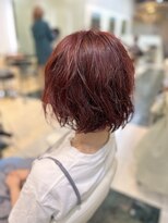 モア 下通店(MORE)&nbsp;ニュアンスパーマ/チェリーピンク