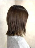 ミディアムヘア/暗めカラー/グランマッシュ/鶴ヶ峰MH910