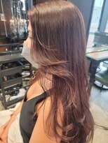 ブロック ジャポン(bloc japon)&nbsp;ラフに揺れるダークレッドローズブラウン