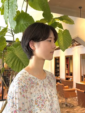 ラーサ(LaHzA) 大人ボブ大人ショートボブ切りっぱなしボブ前髪あり前下がりボブ