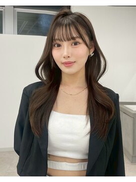 ユーフォリア 銀座本店(Euphoria) 韓国くびれロング レイヤーオルチャン小顔前髪 艶髪