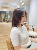 顔周りレイヤー/30代/40代/50代/髪質改善/オージュア/ヘッドスパ