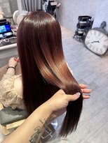 アストランティア 栄店(ASTRANTIA) 【 miho 】チェリーレッドカラー *