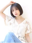 内巻きボブ似合わせカット