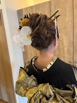 ラプチャー 上小田井(RAPTURE) 卒業式、成人式ヘアセット