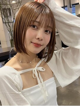 アビー(ABBEY) ボブショートボブ切りっぱなしボブ内巻きボブミニボブ小顔カット