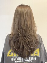 ムード(MOOD,)&nbsp;着物ヘア/大人ガーリー/ダークアッシュ/似合わせカット/銀座駅