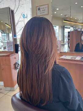 サロン ド ジュン 伊勢崎店 ロングウルフレイヤー