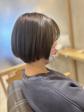 プレイアンドコー 日立店(pLAy&co) ショートボブ