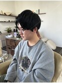 アップバングショート