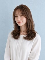 ユニット 蕨西口店(UNIT) ミディアム髪型20代30代40代50代前髪あり前髪なし面長丸顔蕨駅