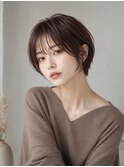 【大人ショートヘア】絶壁解消ふんわりショート30代40代池袋