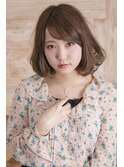 ふんわりカールボブ