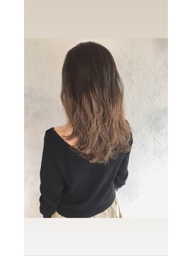 ヘア ラボ ニコ 藤沢店(hair Labo nico...) グラデーションカラーラフウェーブ
