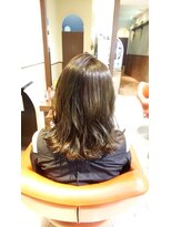 ネオリーブチノ 登戸店(Neolive cino) neolive cino 退色も楽しめる落ち着いたカーキアッシュ☆