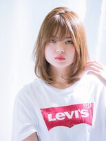 ネオリーブアオバ 高田馬場店(Neolive aoba)&nbsp;【高田馬場/aoba】ロブ×ボブ×透け感カラー