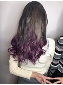 パープルグラデーションカラー