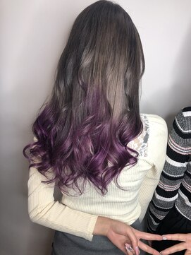 モードケイズ 阿倍野店(MODE K’s) パープルグラデーションカラー