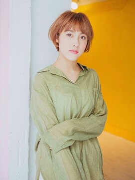 プロデュース 相模原店(Produce) ヌーディーカラー♪簡単スタイリング☆丸みショート