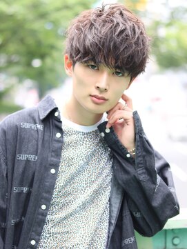 ネイビー(NAVY) ラフカールマッシュ