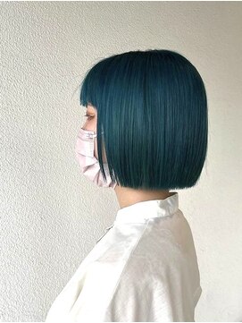 マイラン(MYLAN.) ターコイズカラーボブ