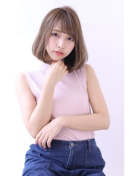 オーロ(ORO) 20代30代40代50代メルティカラーワンカールボブヘア