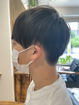 ホロホロ ヘアーデザイン(holoholo Hair Design) 刈り上げツーブロックメンズビジネスショート　マッシュショート