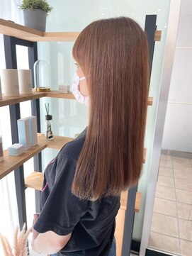 ジーナ セントラル銀座(Zina) ツヤ髪＊髪質改善＊透け感カラー【ZinaCENTRAL】