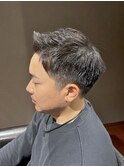 ビジネスフォーマル ツーブロックベリーショート オールバック