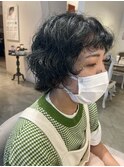 癖毛を活かしたカット