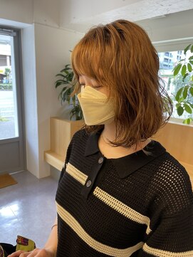 ミュークバイスニップ(Mjuk by Snip) ボブパーマ