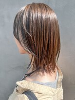 アイティーバイアルバム 松戸店(IT by ALBUM) ベージュミディ_マチルダボブピンクベージュ_ba481361