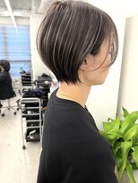 ジルブラン(JIL BLAN) ハイライトバレイヤージュダブルカラーショートカット30代40代