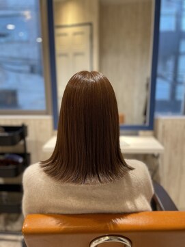 ナチュア ヘアアンドガーデン北千住(NaTur HAIR&GARDEN) キャラメルベージュ×ケラチン