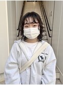 CAF FUKO ウルフボブ/ニュアンス/くるくるパーマ/大阪/心斎橋