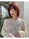 ベージュ/ハイトーン/レイヤー/ボブ/立川/髪質改善/ヘアセット