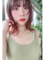 ヘアーズ ベリー 古市店(hairs BERRY)&nbsp;★BERRYセミディシアーカラー姫カットカール韓国風小顔ヘア美髪