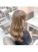 ねじねじハーフツイン